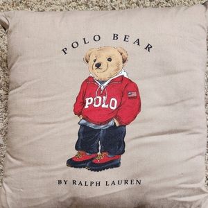 Ralph Lauren Polo Bear Pillow